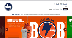 Desktop Screenshot of abgbag.com